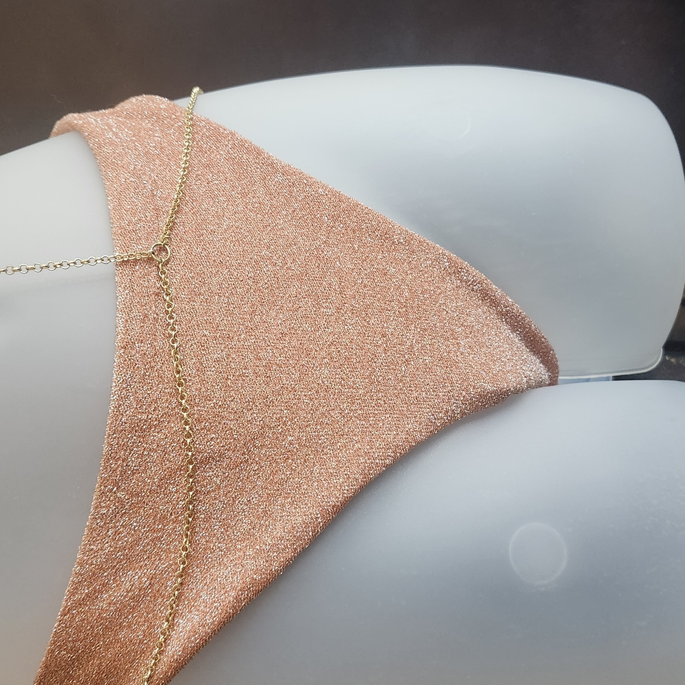 Sparkling Peach Bikini Set - Picture 3 of 7